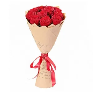 Шикарный букет Красных Роз